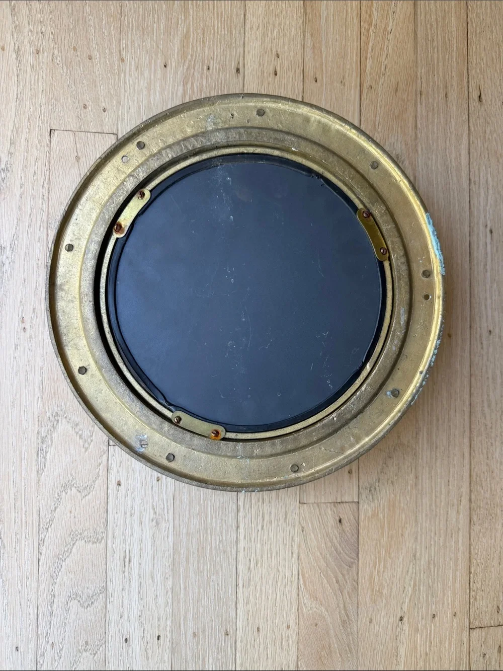 Bronze Porthole Wall Mirror - Bronze Finish
